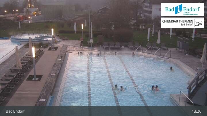 Archiv Foto Webcam Außenbecken: Chiemgau Thermen