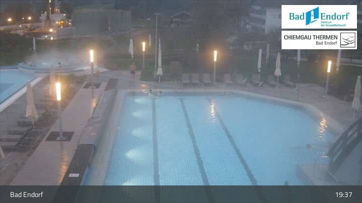 Archiv Foto Webcam Außenbecken: Chiemgau Thermen