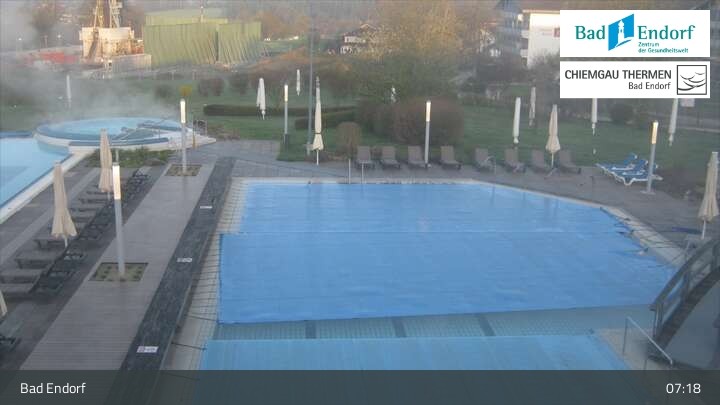 Archiv Foto Webcam Außenbecken: Chiemgau Thermen