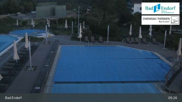 Archiv Foto Webcam Außenbecken: Chiemgau Thermen