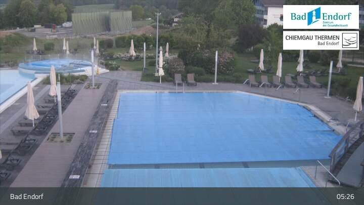 Archiv Foto Webcam Außenbecken: Chiemgau Thermen