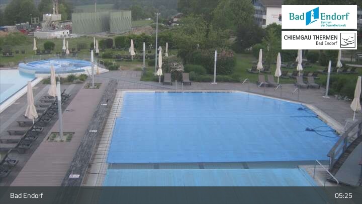 Archiv Foto Webcam Außenbecken: Chiemgau Thermen