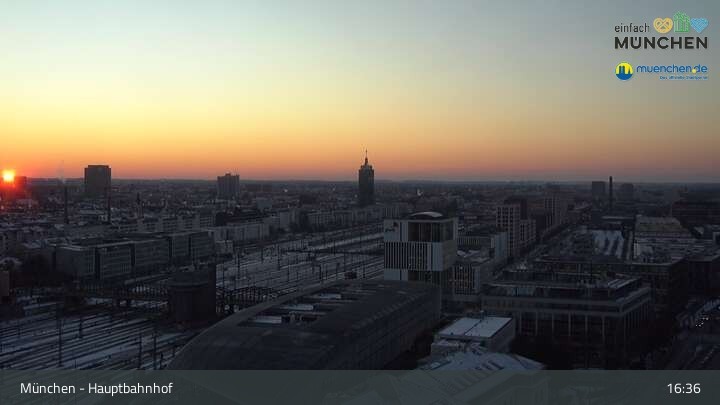 Archived image Webcam Munich (Bavaria) - Main Station