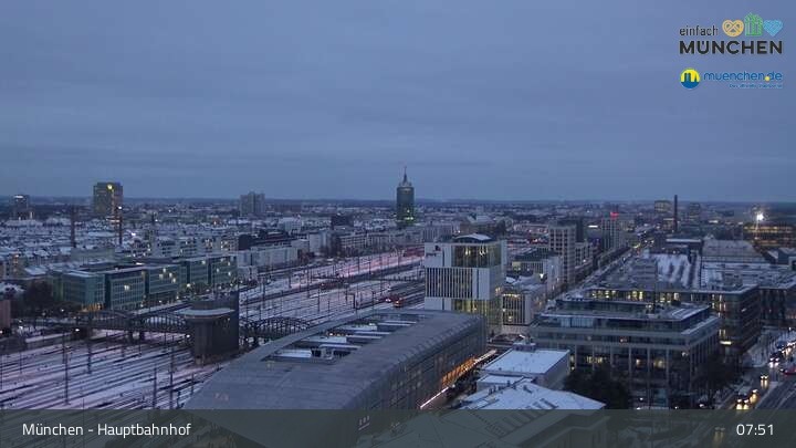 Archived image Webcam Munich (Bavaria) - Main Station