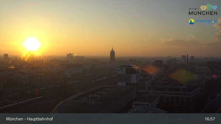 Archiv Foto Webcam München: Livestream am Hauptbahnhof