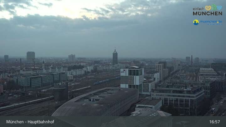 Archiv Foto Webcam München: Livestream am Hauptbahnhof