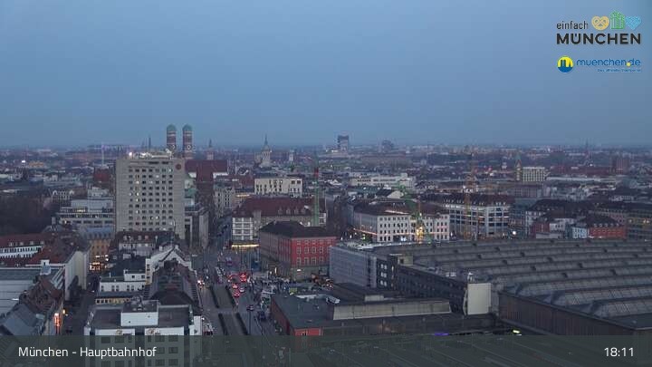 Archived image Webcam Munich (Bavaria) - Main Station