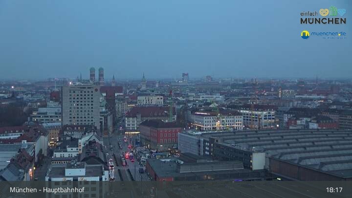 Archived image Webcam Munich (Bavaria) - Main Station
