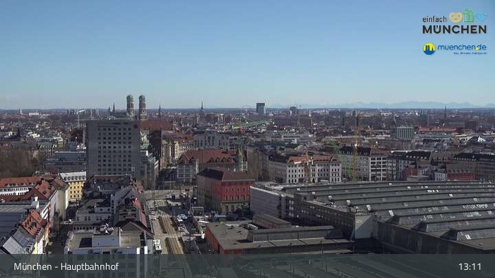 Archived image Webcam Munich (Bavaria) - Main Station