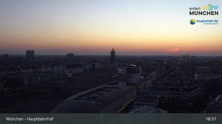Archived image Webcam Munich (Bavaria) - Main Station