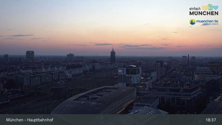 Archiv Foto Webcam München: Livestream am Hauptbahnhof
