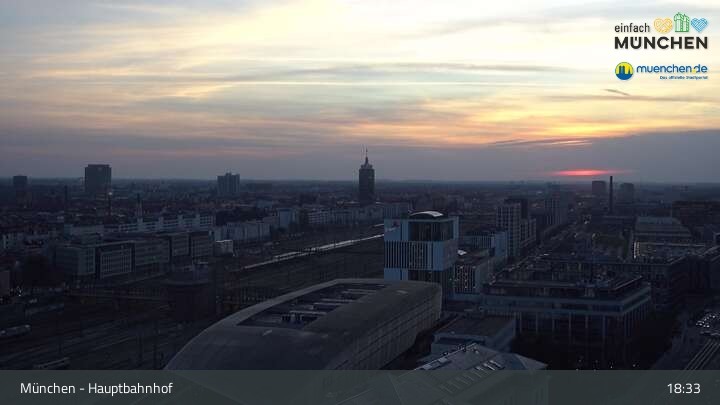 Archived image Webcam Munich (Bavaria) - Main Station