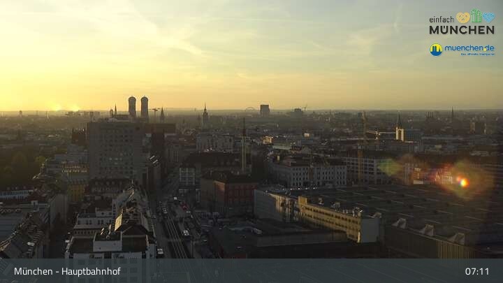 Archived image Webcam Munich (Bavaria) - Main Station