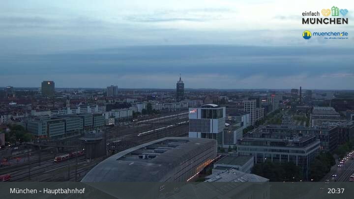 Archiv Foto Webcam München: Livestream am Hauptbahnhof