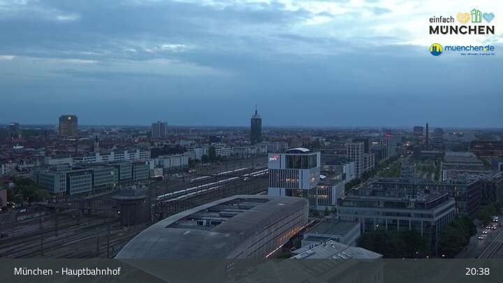 Archiv Foto Webcam München: Livestream am Hauptbahnhof
