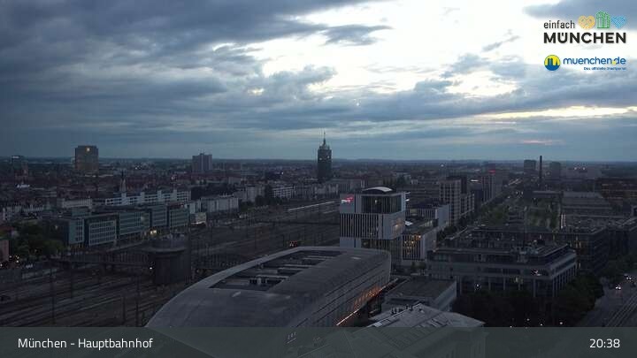 Archiv Foto Webcam München: Livestream am Hauptbahnhof