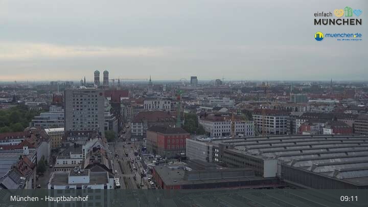 Archived image Webcam Munich (Bavaria) - Main Station