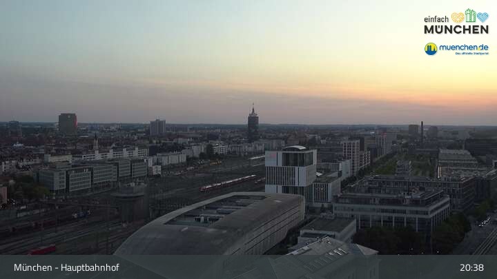 Archiv Foto Webcam München: Livestream am Hauptbahnhof