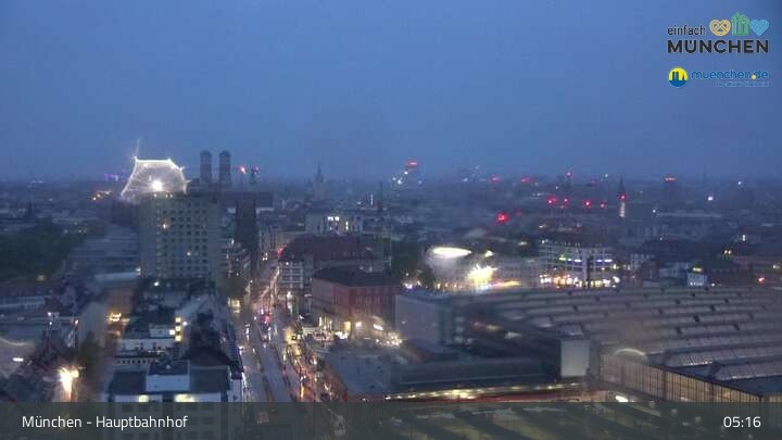 Archived image Webcam Munich (Bavaria) - Main Station