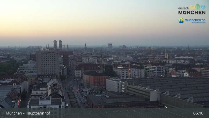 Archiv Foto Webcam München: Livestream am Hauptbahnhof
