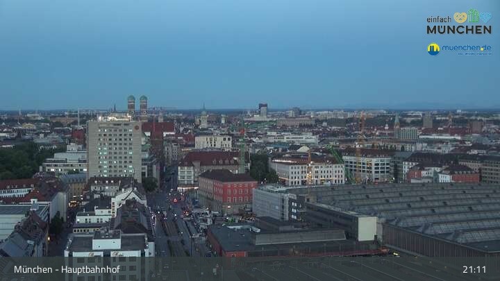 Archiv Foto Webcam München: Livestream am Hauptbahnhof