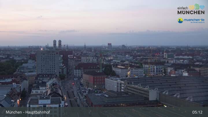 Archived image Webcam Munich (Bavaria) - Main Station