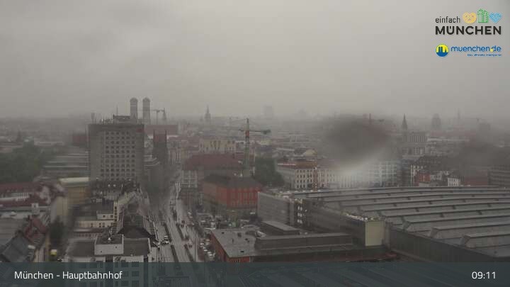 Archiv Foto Webcam München: Livestream am Hauptbahnhof