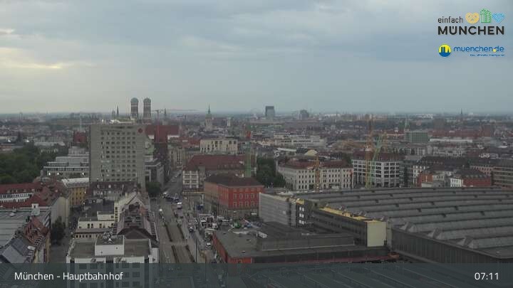 Archived image Webcam Munich (Bavaria) - Main Station