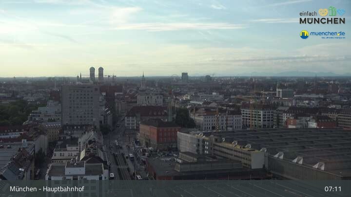Archived image Webcam Munich (Bavaria) - Main Station