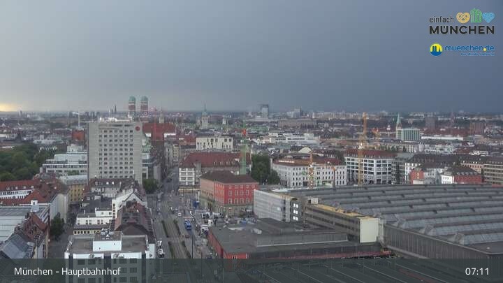 Archived image Webcam Munich (Bavaria) - Main Station