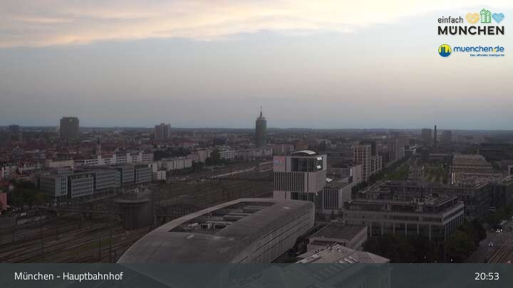 Archiv Foto Webcam München: Livestream am Hauptbahnhof
