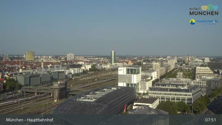 Archived image Webcam Munich (Bavaria) - Main Station