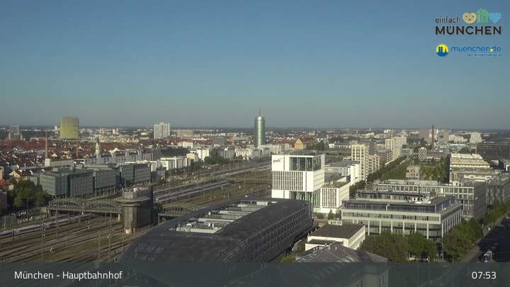 Archiv Foto Webcam München: Livestream am Hauptbahnhof