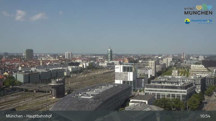 Archiv Foto Webcam München: Livestream am Hauptbahnhof