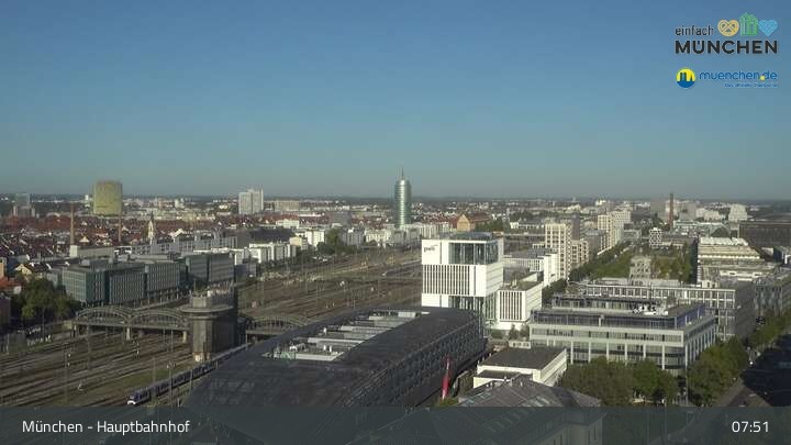 Archived image Webcam Munich (Bavaria) - Main Station