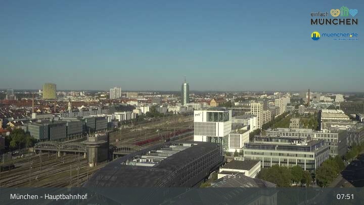 Archived image Webcam Munich (Bavaria) - Main Station