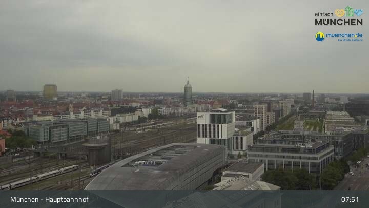 Archived image Webcam Munich (Bavaria) - Main Station