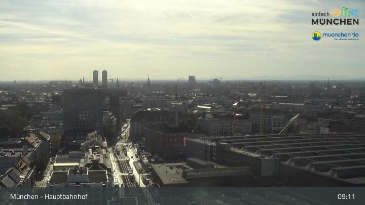 Archived image Webcam Munich (Bavaria) - Main Station