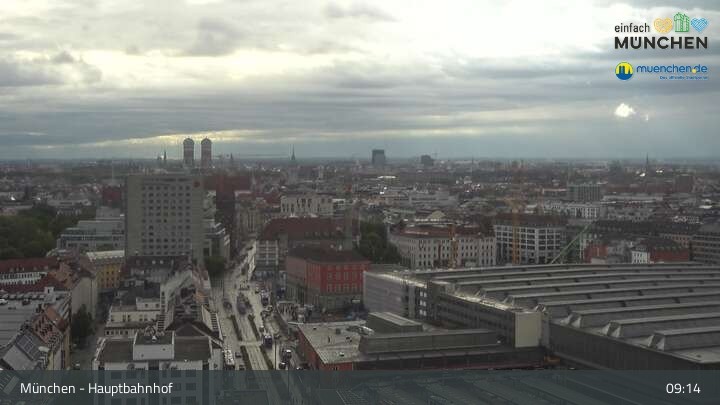 Archiv Foto Webcam München: Livestream am Hauptbahnhof