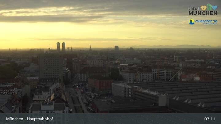 Archiv Foto Webcam München: Livestream am Hauptbahnhof