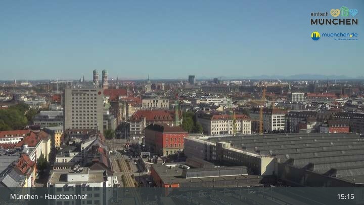 Archiv Foto Webcam München: Livestream am Hauptbahnhof