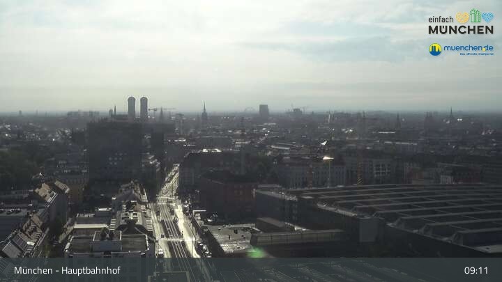 Archived image Webcam Munich (Bavaria) - Main Station