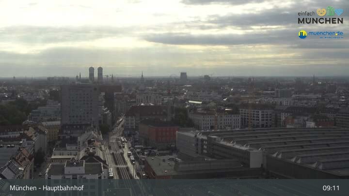 Archiv Foto Webcam München: Livestream am Hauptbahnhof