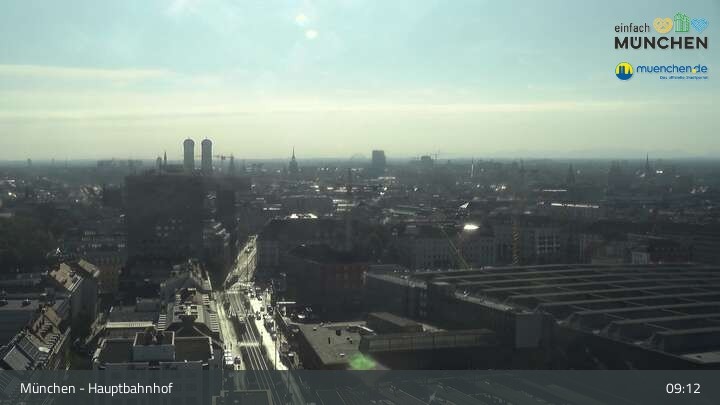 Archiv Foto Webcam München: Livestream am Hauptbahnhof
