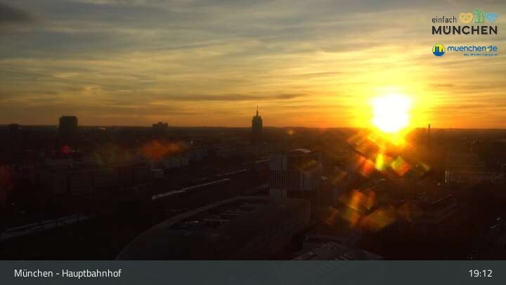 Archiv Foto Webcam München: Livestream am Hauptbahnhof