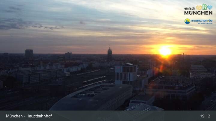 Archiv Foto Webcam München: Livestream am Hauptbahnhof