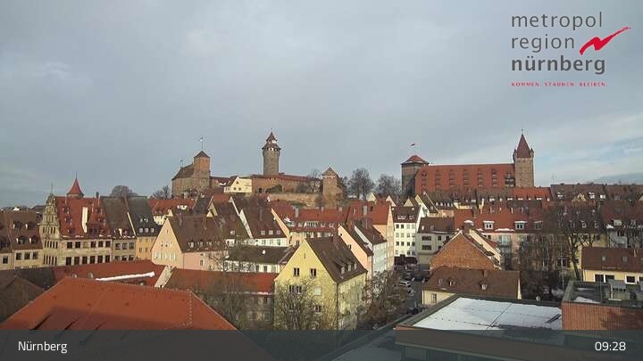 Archiv Foto Webcam Nürnberg Altstadt