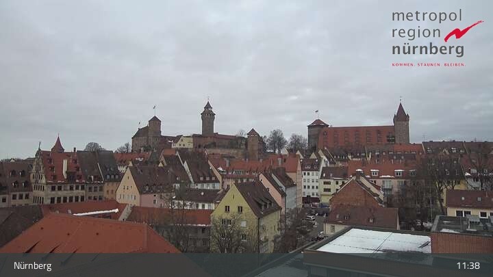 Archiv Foto Webcam Nürnberg Altstadt