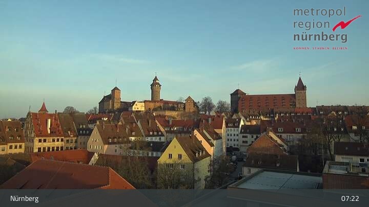 Archiv Foto Webcam Nürnberg Altstadt
