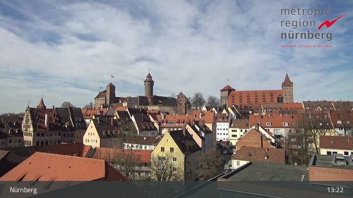 Archiv Foto Webcam Nürnberg Altstadt
